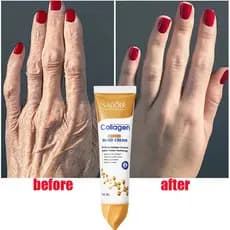 Colágeno Anti-Rugas Creme Para As Mãos Pele Rachada Produtos De Reparo Suavizar Nutrir Secagem Clareamento Hidratante Co