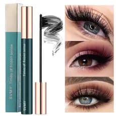 Rímel Para Alongamento De Cílios À Prova D'água , Longa Duração , Pretos , Extensão De Maquiagem , Cosméticos De Beleza