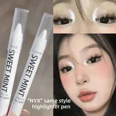[Caneta SWEET MINT 13 Cores De Bicho-Da-Seda De Alto Brilho Colocam Olhos Brilhantes Coloridos Sombra De Longa Duração