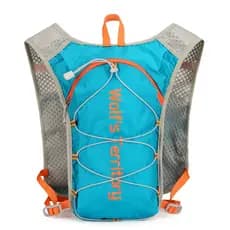 Mochila esportiva leve, repelente de água, Nylon, corrida/escalada/ciclismo, Universal, quatro cores, opcional, portátil