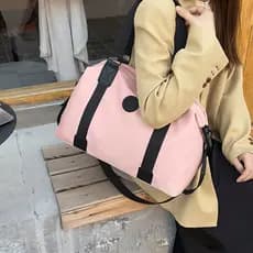 Nova bolsa de viagem Oxford giratória bolsa de viagem tecido repelente de água bolsa de ombro transversal