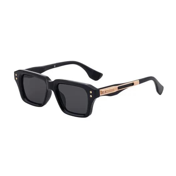 Óculos de Sol Quadrados 2026 para Homens, Óculos de Sol Vintage com Proteção Solar, Óculos de Moda para Mulheres--