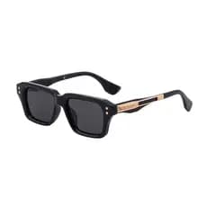 Óculos de Sol Quadrados 2026 para Homens, Óculos de Sol Vintage com Proteção Solar, Óculos de Moda para Mulheres--