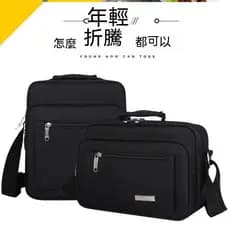 Mochila Lateral Oxford Business Side Mochila Masculina Simples Moda Bolsa de Ombro Masculina Bolsa Crossbody Bolsa Casua
