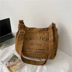 Versão coreana bolsa grande de lona de banda larga bolsa feminina elegante all-match grande capacidade bolsa mensageiro