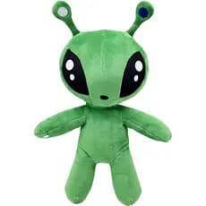 Brinquedo De Pelúcia Alienígena , Boneca Verde , Travesseiro Macio De Criatura Adequado Para Decoração De Quarto Infanti