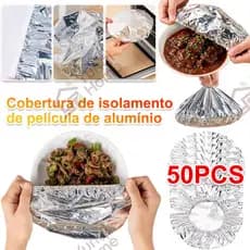 🔥Cobertura isolante térmica de folha de alumínio cobertura isolante térmica para alimentos filme plástico