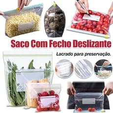 Sacos para armazenar alimentos sacos para conservar alimentos sacos para congelar à prova de vazamentos