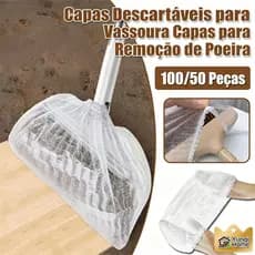 🔥Envio em 24 Horas🔥Capas descartáveis ​​para vassouras capas de tecido antiestático adequadas para limpeza de vassouras