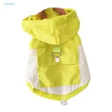 Dog Sun Protection Clothing Windproof Jacket with Hood D-ring Breathable Uv Blocking Pet Coat Head for Small to for Hot