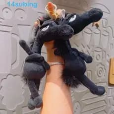 SUBING Brinquedo De Pelúcia De Cavalo , Chaveiro De Estilo Fantasia , Boneca Pônei