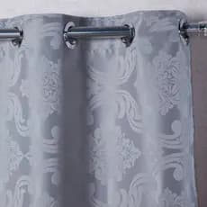 Cortina Jacquard Estampada 3 Metros x 2,50/ 2,60/ 2,70 Decoração Para Quarto e Sala
