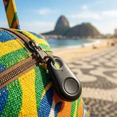 Tag De Bagagem Rastreador Para Malas Viagem Segura Localizador Bluetooth Anti-Furto