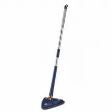 Esfregão Triangular Mop De Limpeza Rápida Com Compartimento Para Detergente Líquido Piso Brilhando Novo