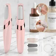 Aparador De Calos Elétrico Para Pés Lisos Sem Dor Removedor De Pele Morta Premium USB Recarregável Cor Rosa
