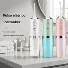 Irrigador Oral Portatil Limpador De Dentes Eletrico Recarregavel USB
