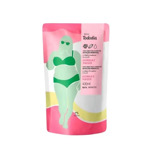 Natura Tododia Hidratante Acerola E Hibisco Refil 400ml