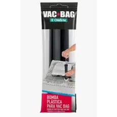 Ordene - Bomba Plástica Manual, Cor Preta, Linha Vac Bag