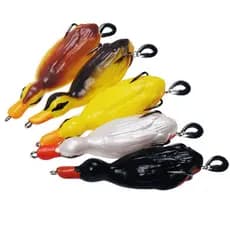 Novo modelo de patinho simulado de 21g com lantejoulas rotativas, isca artificial, isca biomimética de peixe falso, isca
