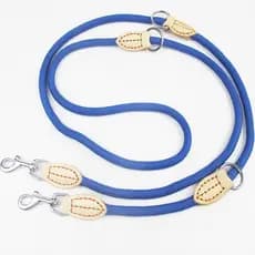 Coleira de nylon dois em um para comércio exterior, corda de tração de nylon dois em um com duas extremidades, coleira p