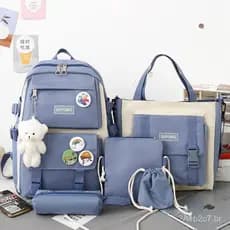 Mochila escolar para estudantes femininas do ensino fundamental e do ensino médio do terceiro ao sexto ano, mochila de g