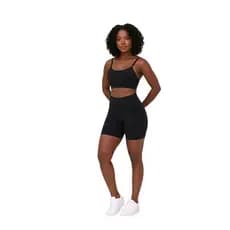 Conjunto Feminino Academia Shorts Top Fitness treino Ar Livre