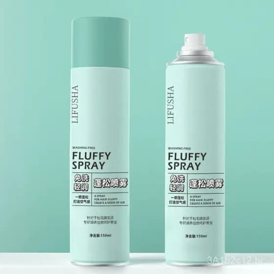 Spray para cabelo seco sem enxágue, refrescante, removedor de oleosidade, com textura volumizadora e leve, indispensável