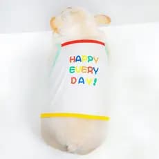 Colete de Verão para Bulldog Francês, Roupa para Cães, Camisola, Camisa de Verão para Ar Condicionado, Camisa Base, Cole