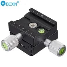 Adaptador de câmera SLR Beixin, braçadeira de liberação rápida para tripé e gimbal, placa de liberação rápida, base de t