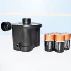 Bomba de Ar Elétrica Portátil Shengbang Outdoor 4D Dry Battery Pump 418 para Camas Infláveis