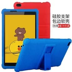 Capa protetora adequada para tablet Lenovo Tab E8 de 8 polegadas TB-8304F, capa de silicone de cobertura total com supor