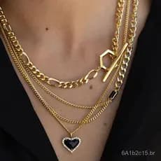 Colar Feminino: Estilo Retrô Europeu e Americano, Tendência Única, Design de Nicho, Acessório para o Dia a Dia, Sensação
