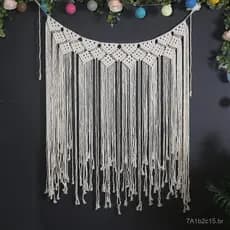 Tapeçaria boêmia tecida à mão, decoração de parede para casa, decoração de parede para casamento, tapeçaria para pendura