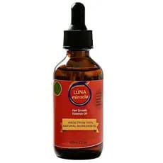 O Óleo Capilar LunaMiracle é um óleo essencial usado para promover o crescimento do cabelo, feito com ingredientes 100%