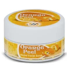 Esfoliante Facial Herbal de Casca de Laranja - Esfoliantes Cítricos Naturais para Limpeza Suave e Rejuvenescimento da Pe