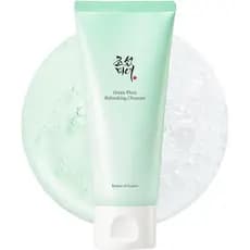 Gel de Limpeza Refrescante de Ameixa Verde para Poros Profundos, Sabonete Facial para Acne, Removedor de Cravos para Tod