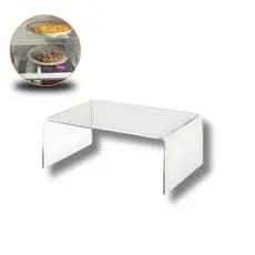 Organizador De Armário De Cozinha 30 x 15 x 19 cm Acrílico 4mm 01 ou 02 unidades