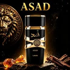 Perfume Árabe Lattafa Asad Masculino & Yara Feminino EDP 100ml /50ml Original Fixação Extra Longa Presente Casal