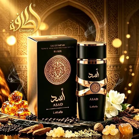 Perfume Árabe Lattafa Asad Masculino e Lattafa Yara Feminino 100ml/50ml EDP Alta Fixação Original Presente