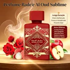 Perfume Árabe Lattafa Bade'e Al Oud For Glory  Sublime EDP 100ml Luxo Amadeirado | Longa Duração | Original
