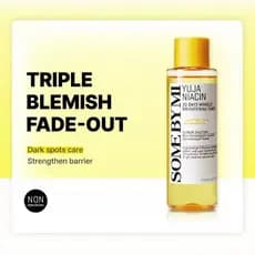 SOMEBYMIYujaNiacinToner150ml, Tônico Iluminador e Clareador para Pele Opaca 9HTX