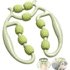 Massageador de rolos para relaxamento muscular, massageador de pernas para auxiliar no sono, ferramenta manual.