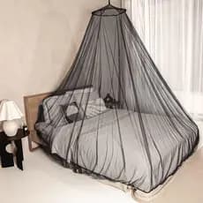Rede Mosquiteira para Camas de Solteiro a King Size – 2 Aberturas ou Totalmente Fechada – Design de Dossel para Decoraçã