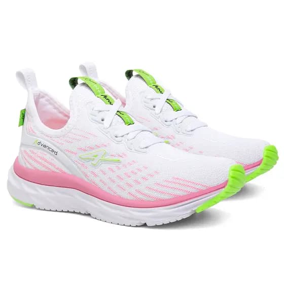 Run Tênis Feminino Corrida Conforto Passeio Macio Moda Cadarço Leve Running Caminhada Malhar Saúde Academia Fitness