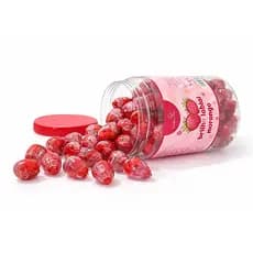Kit 35 Unidades SOMBRA FLOR Brilho Labial Morango Cremoso - Hidratante Infantil e Adulto