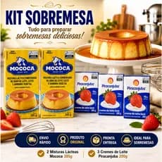 KIT CONFEITARIA COMPLETO  PRATICIDADE, ECONOMIA E MUITO SABOR! Prepare sobremesas incríveis para quem ama cozinhar,