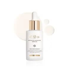 d'alba Ampola Intensiva de Volufilina com Trufa Branca do Piemonte (1.01 Fl. oz.) Oz), Sérum Leitoso, Firmador de Pele,