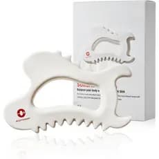 MEDITHERAPY SOKSAL GUASHA, Gua Sha de Cerâmica, Ferramenta de Massagem Corporal, Guasha Corporal Coreana, Placa de Guash