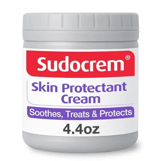 Creme para Assaduras de Fralda Sudocrem para Bebês, Creme para Assaduras de Bebê com Tripla Ação de Óxido de Zinco, Prot
