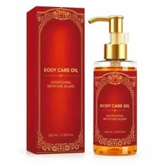 Óleo Corporal Hidratante 100 mL, com Bomba, Óleo de Massagem Leve para uma Pele com Aparência Saudável (2, Óleo Corporal